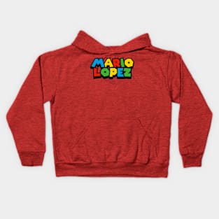 Super Mario Lopez Kids Hoodie